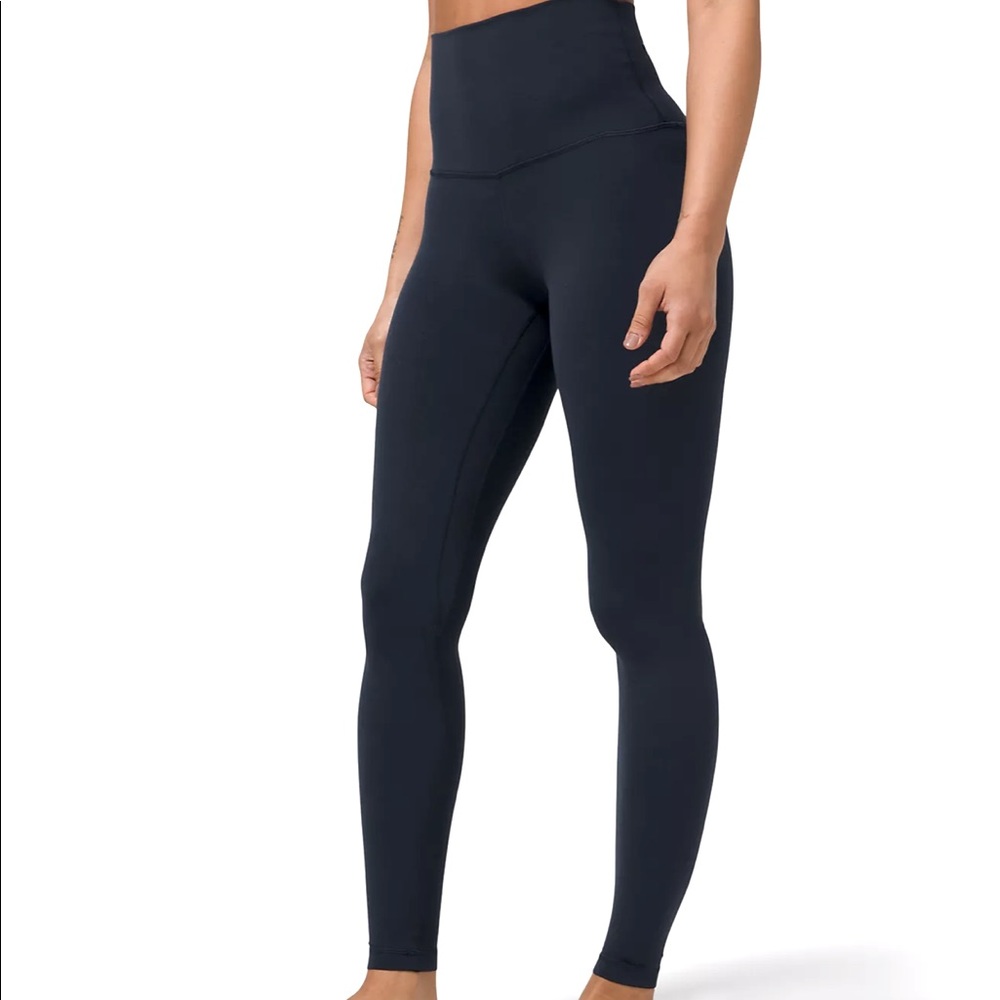 Charcoal Lululemon Super High Rise Aligns 28”